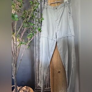 DAKOTA WOMENS Gray ZIP-OFF Pants